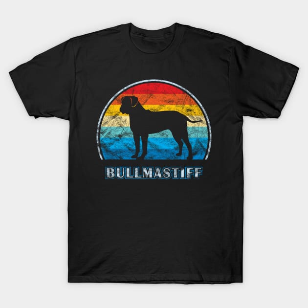 Bullmastiff Vintage Design Dog T-Shirt by millersye